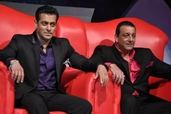 Sanjay Datt and Salman Khan