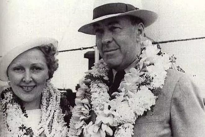 Edgar Burrow a jeho manželka Florencia