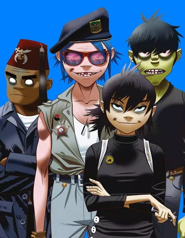 Ndị otu gorillaz - foto, akụkọ ihe mere eme, mejupụtara, akụkọ, egwu 2021