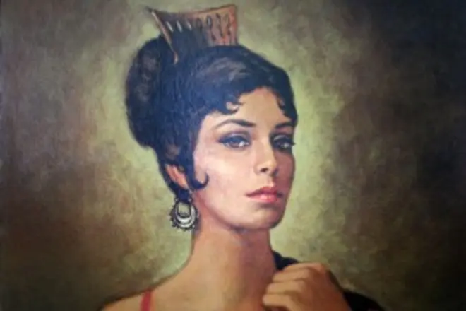 Porträt von Carmen.