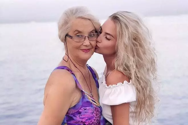 Christina Silver and her grandmother