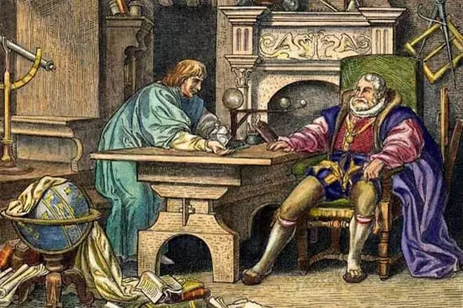 Johann Kepler နှင့် Em ကရာဇ် Rudolf II