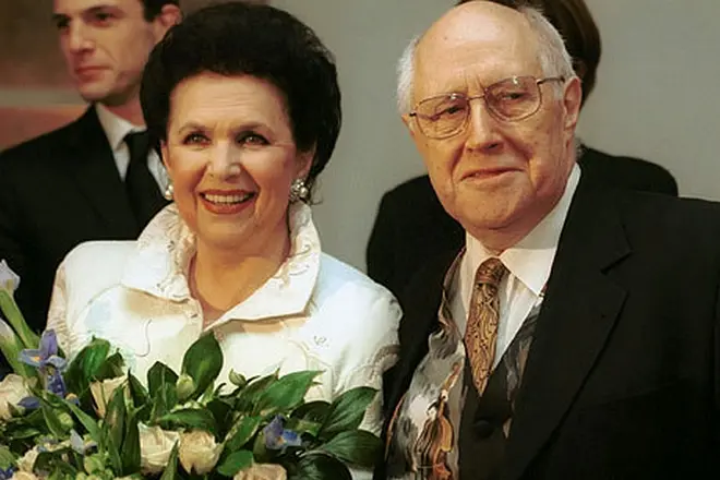 Mstislav Rostropovich和Galina Vishnevskaya