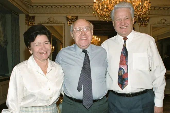 Naina Yeltsin，Mstislav Rostropovich，Boris Yeltsin