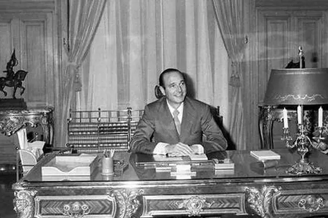 Borgmästare i Paris Jacques Chirac