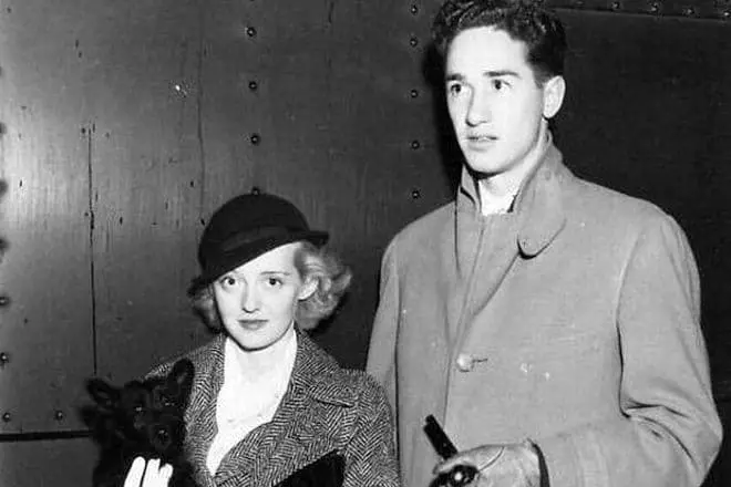 Bett Davis en haar eerste echtgenoot Harmon Nelson