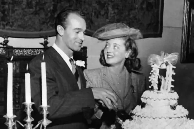 Bett Davis a jej tretí manžel GRANT SHERRY