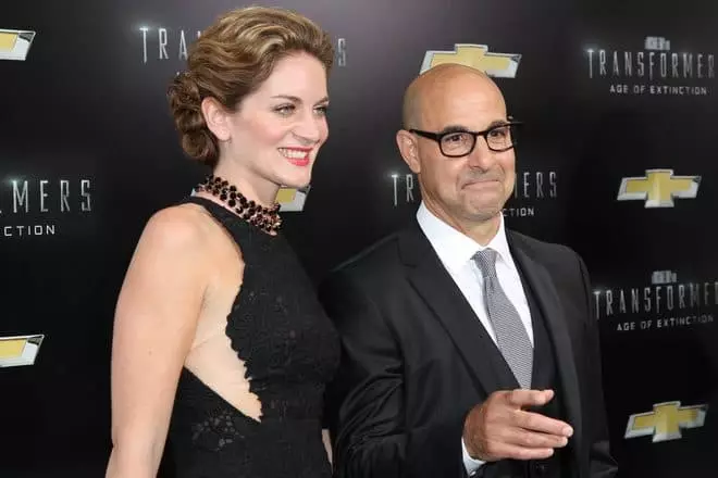 Stanley Tucci a jeho druhá manželka Felicity Blante