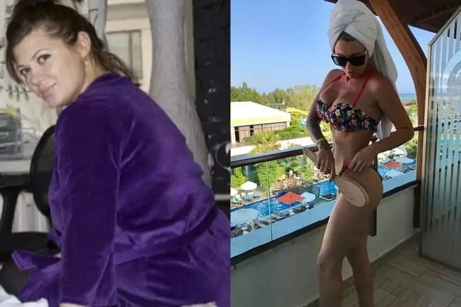 Natalia Sobolev trước và sau khi giảm cân