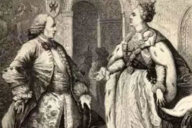 Дени Ди Дидро и Екатерина II