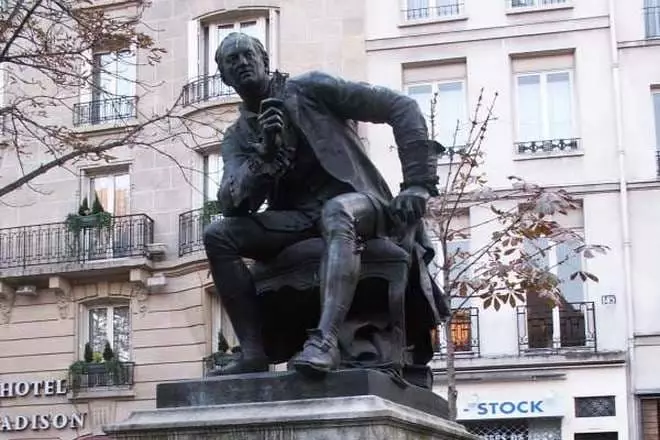 丹尼斯迪罗在巴黎的纪念碑