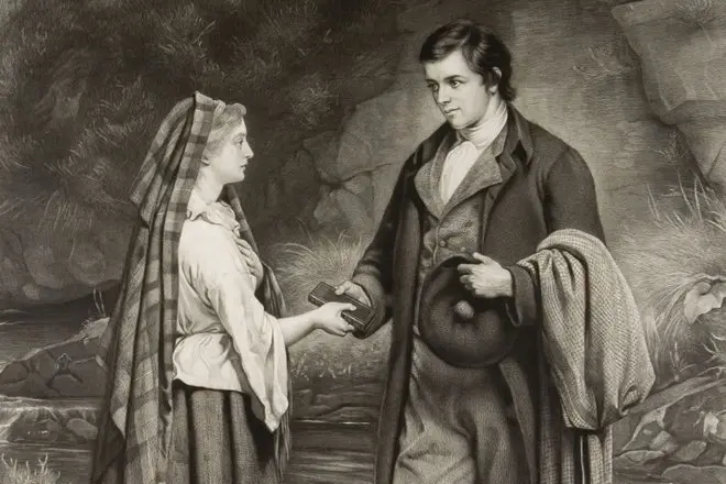 Robert Burns ve Mary Campbell'a Yardım