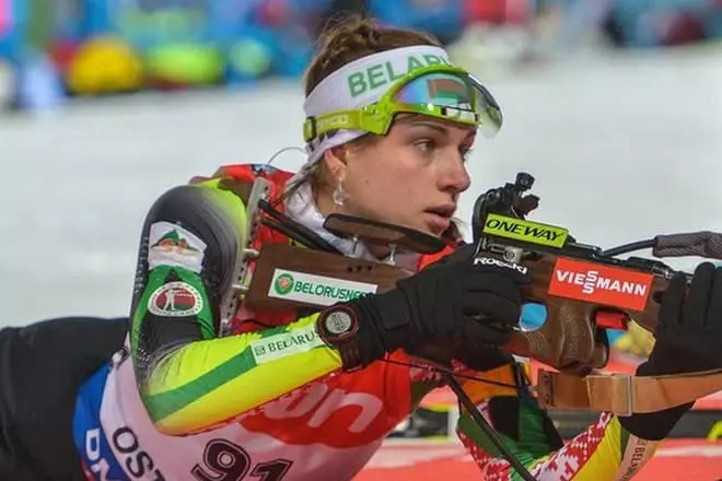 Biathlete Christina ilchenko