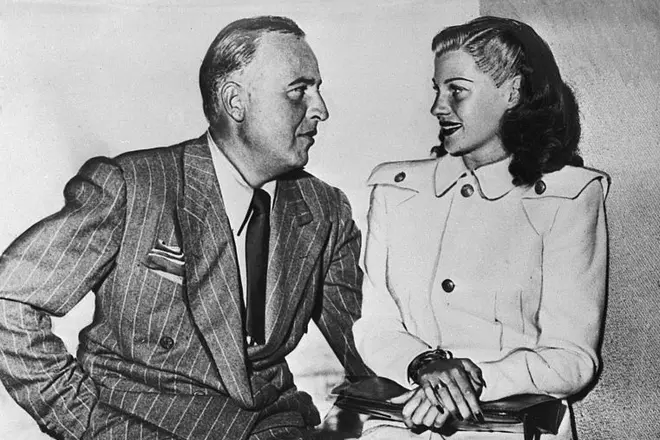 Rita Hayworth og hendes første mand Eddie Jadson