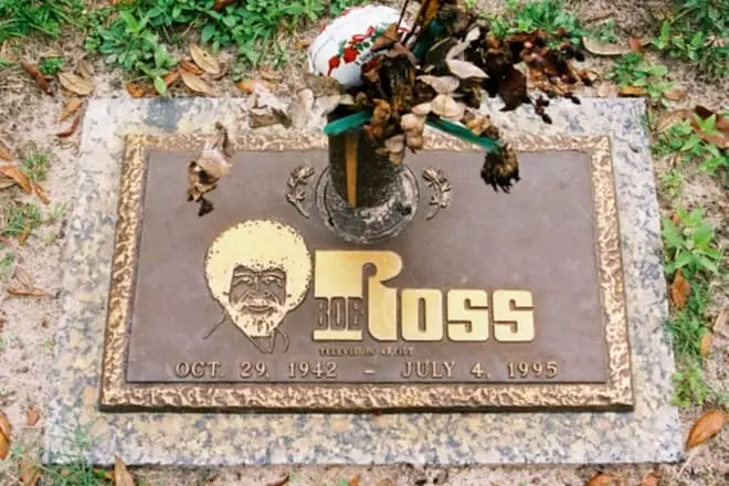 La tomba de Bob Ross.
