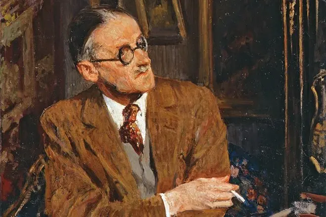 Porträt von James Joyce