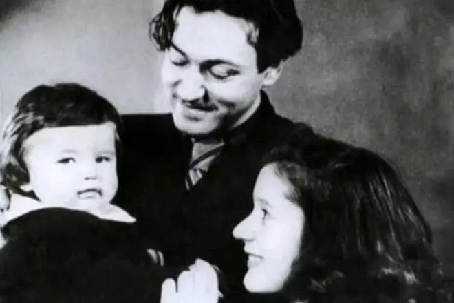 Lyudmila Makarova cu familia