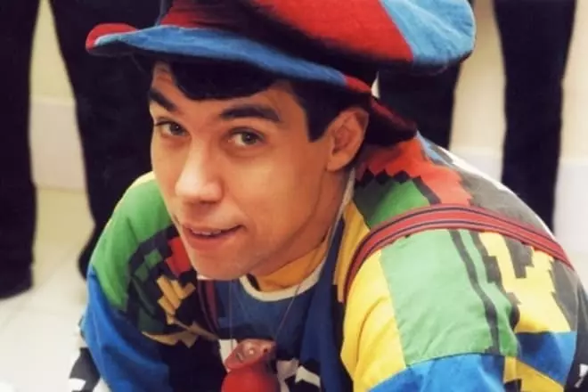 Ilya Segalovich v kostýmu klauna