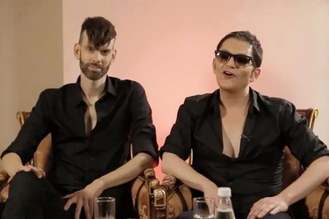 Brian Molko e Stephen Olsdal