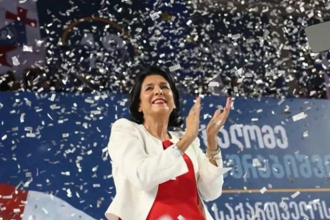 Salome Zurabishvili em 2018