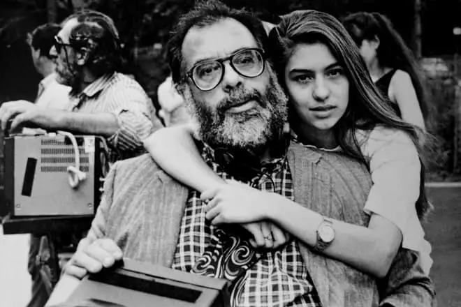 Sofia Coppola ja hänen isänsä Francis Ford Coppola