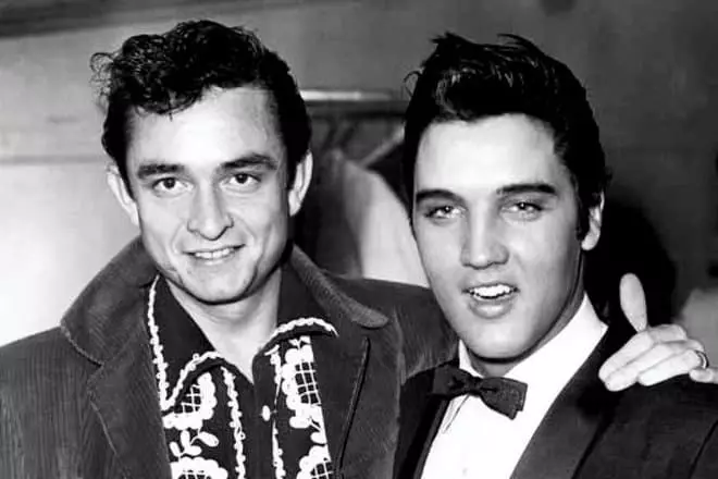 Johnny Cash na Elvis Presley