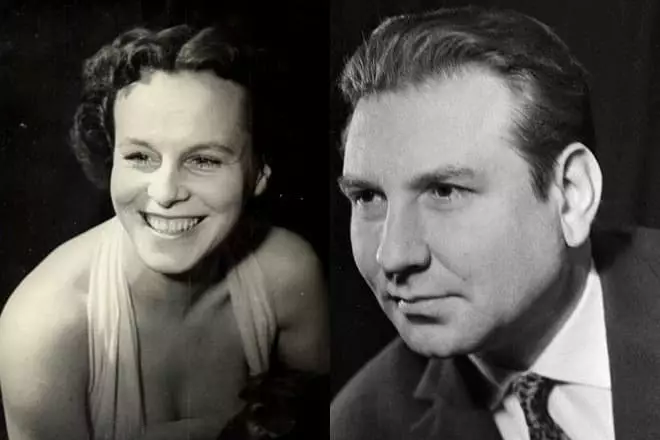 Gelena Velikanova un viņas pirmais vīrs Nikolai Dorizo