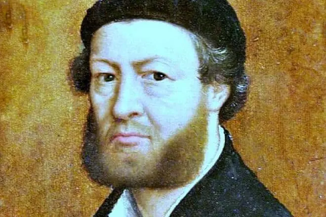 Samoportret Hans Golbaine