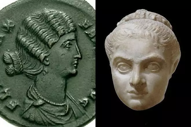 Flavia Maxim Faust, Hustru til Constantine Great