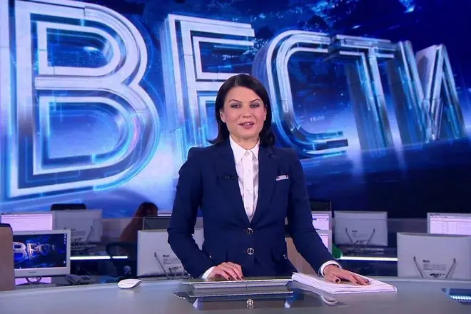 Irina Rossius in het Vesti-programma