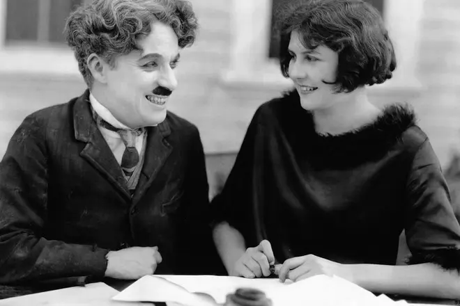 Charlie Chaplin i Lita Gray