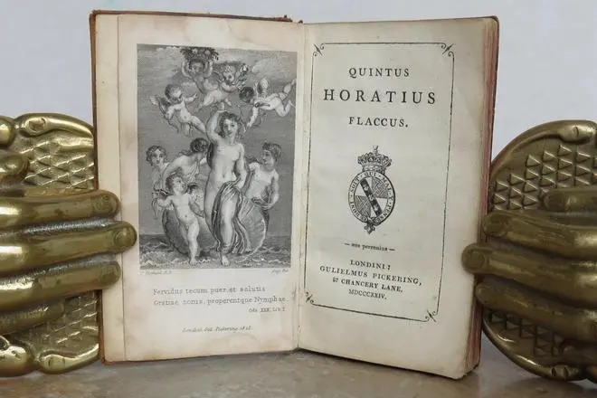 Libro de poemoj Horace