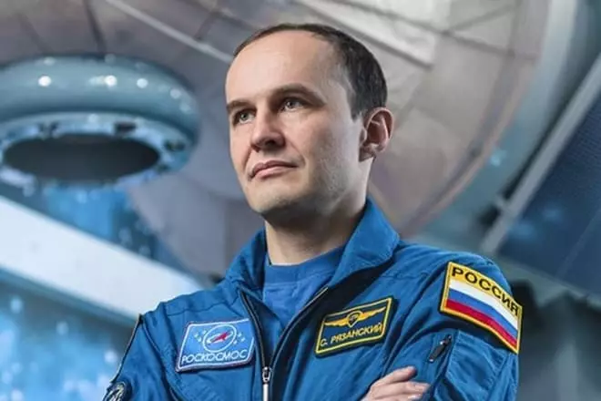 Cosmonaut Sergey Ryazan