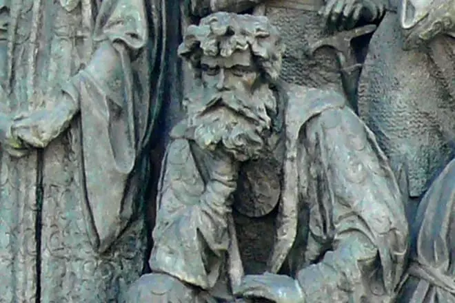 Ермак Тимофеевич Великий Новгородтағы «Ресейдің 1000 жылдығы» монументіндегі