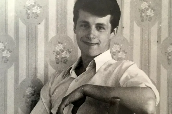 Mikhail Chernyak in youth