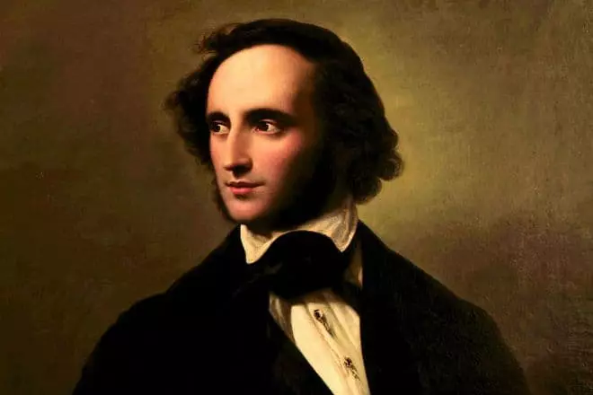 Felix Mendelssohn erretratua