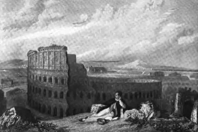 George Byron admira Roma
