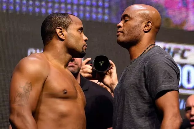 Anderson Silva and Daniel Kormye