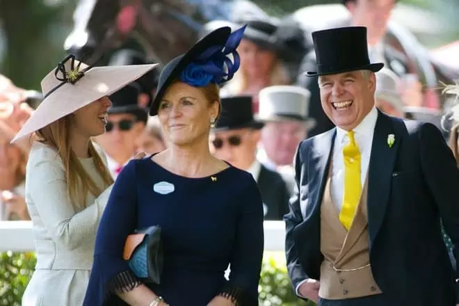 Sarah Ferguson at the Wedding Princess Eugene