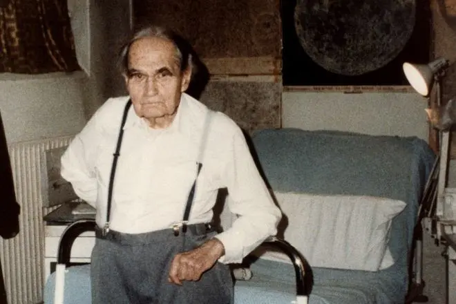 Rudolf Hess w starszym wieku