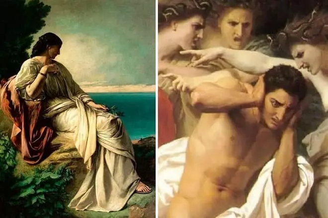Agamemnon ifigenies और उसके बेटे की पूंछ की बेटी