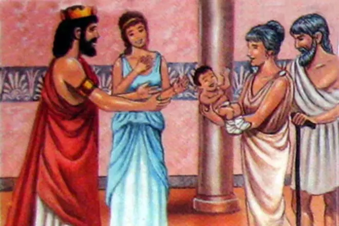 Раѓањето на кралот Едипа