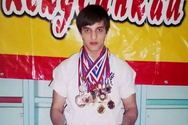Khalid Murtazaliyev në rininë e tij