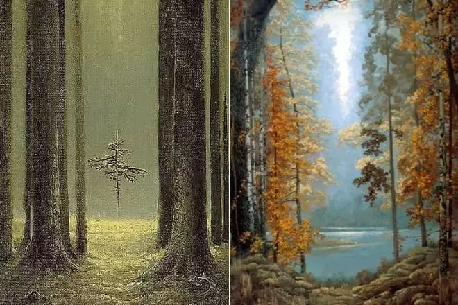 Konstantin Vasilyeva「Forest Gothic」と「秋」の写真