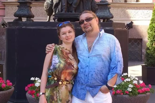 Vladimir Zakharov og hans datter Veronika