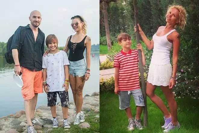 Nikita Nagibin, Masha Cigal eo seu fillo Arseny
