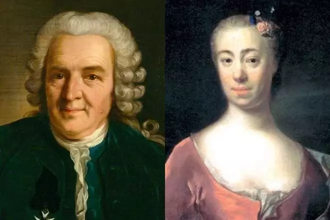 Karl Linney och hans fru Sarah