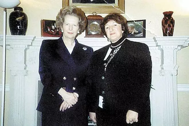 Dva »Iron Lades« - Margaret Thatcher in Galina STAROVOITOVA