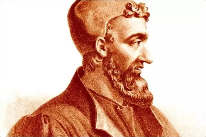 Middeleeuse portret van Galen