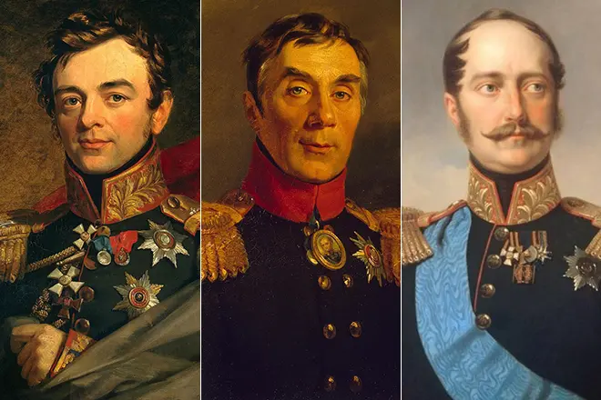 Ivan Pashevich, Alexey Arakcheev, os prototipos de Nicholas I - Skalozub